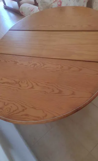 Juego de 4 sillas de comedor de madera