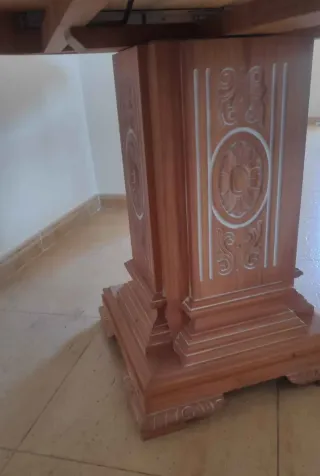 Juego de 4 sillas de comedor de madera