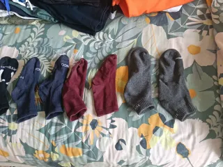 Calcetines varios colores talla 37, niños de 14