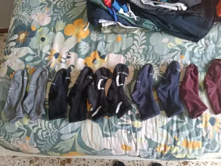 Calcetines varios colores talla 37, niños de 14