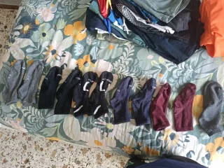 Calcetines varios colores talla 37, niños de 14