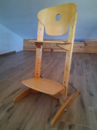 Silla infantil madera graduable