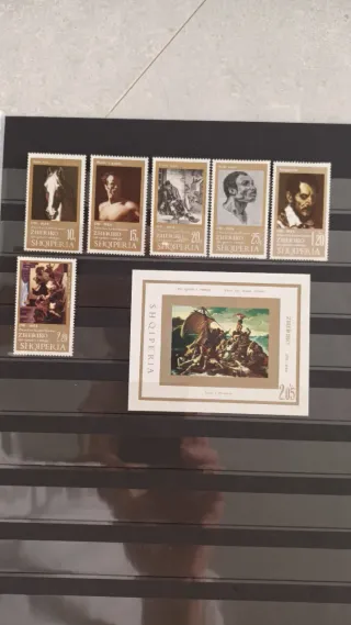 Lote de sellos de Albania