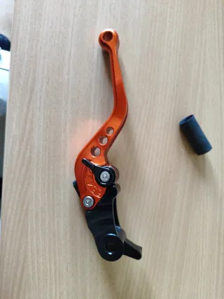 Palancas Freno y Embrague Moto UMDJJU Naranja