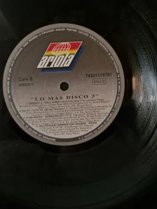 Vinilo Lo Mas Disco Dance Electro