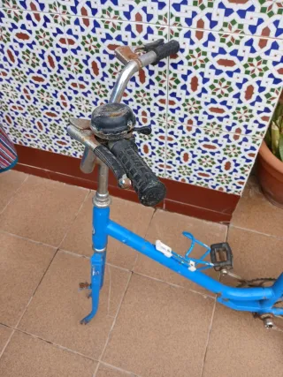 Chasis Bicicleta Vintage Azul