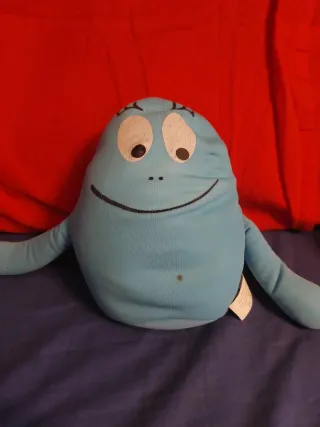 Due peluche di sabbia dei Barbapapà