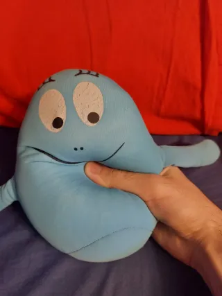 Due peluche di sabbia dei Barbapapà