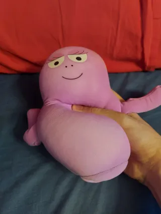 Due peluche di sabbia dei Barbapapà