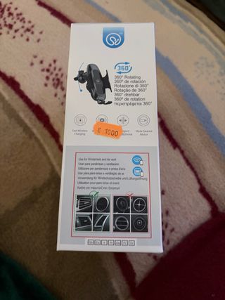 Soporte Coche Cargador Inalámbrico