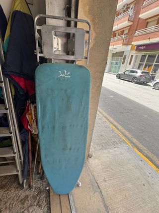 Centro de planchado plegable
