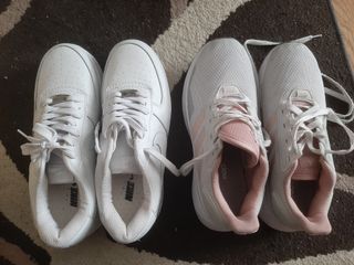 Lote Zapatillas Nike y Adidas Blancas Rosas a 5 €