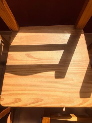 6 Sillas de Madera Pino
