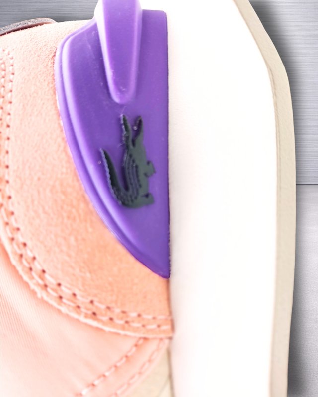 Lacoste L-Spin Deluxe Ante Rosa T.38 Mujer Nuevas