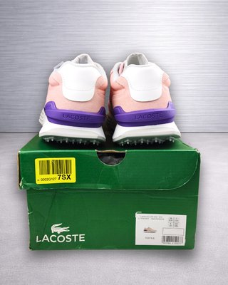 Lacoste L-Spin Deluxe Ante Rosa T.38 Mujer Nuevas