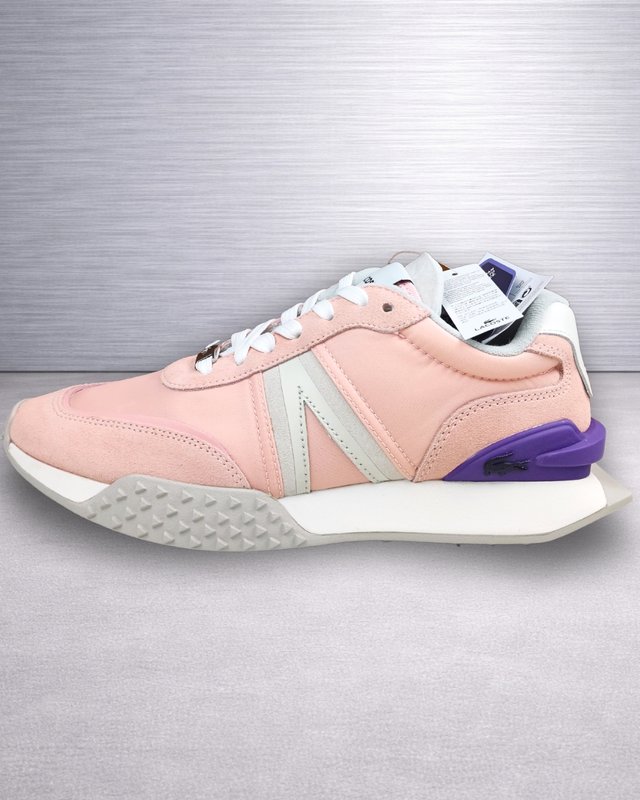 Lacoste L-Spin Deluxe Ante Rosa T.38 Mujer Nuevas