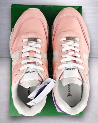 Lacoste L-Spin Deluxe Ante Rosa T.38 Mujer Nuevas