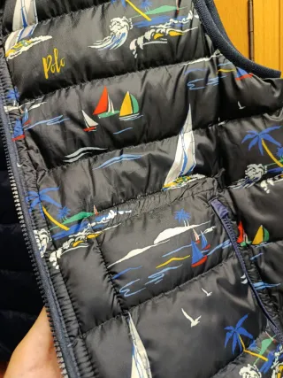 Chaleco reversible Ralph Lauren estampado
