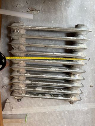 2 Radiadores Metálico Gris