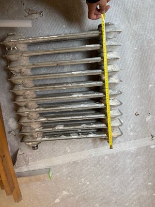 2 Radiadores Metálico Gris