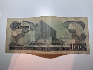 Lote 3 Billetes Históricos Costa Rica (5, 50, 100)
