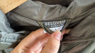 Chaleco largo mujer verde oliva