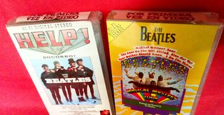 6 VHS Originales The Beatles