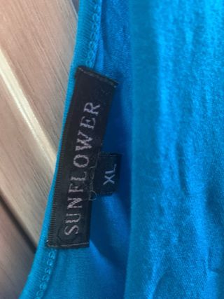 Camiseta de tirantes azul