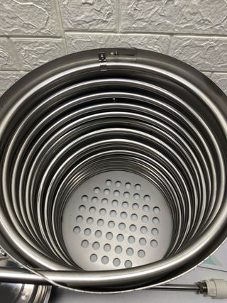 Calentador de agua a leña para piscina