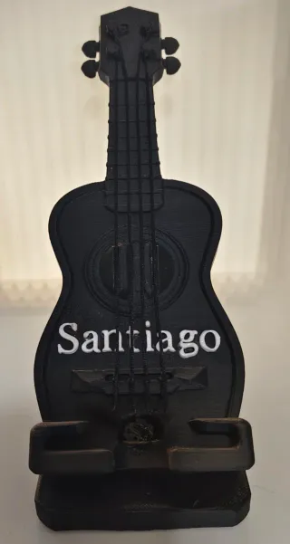 Soporte Escritorio Guitarra Santiago