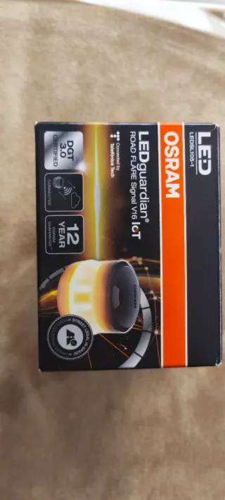 Baliza V16 LED OSRAM Guardian