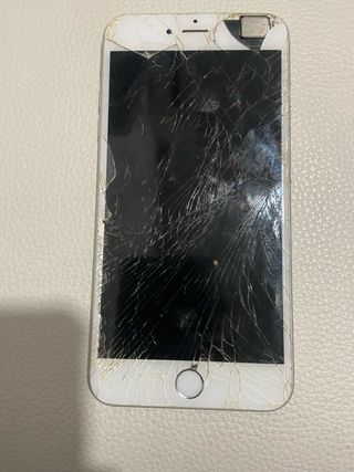 iPhone Blanco Pantalla Rota