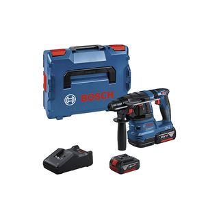 MARTILLO PERFORADOR SDS PLUS BOSCH GBH 18V-22 + 2 BATERIAS 4AH + MALETIN L-BOXX 136