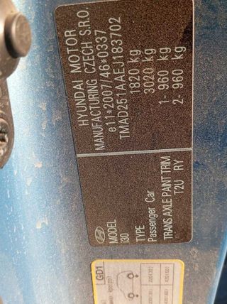 Hyundai luz interior i30cw classic 434362