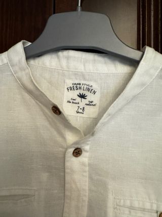 Lote 2 Camisas Niños Talla 7/8 Años