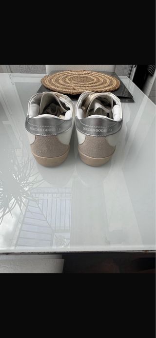 Golden Goose Sneakers Estrella Rosa Blanco