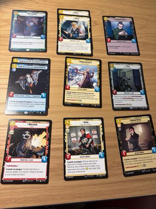 Star Wars Unlimited Cartas “R”