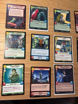 Star Wars Unlimited Cartas “R”