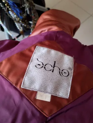 Gabardina fina color rosa/marrón metalizado