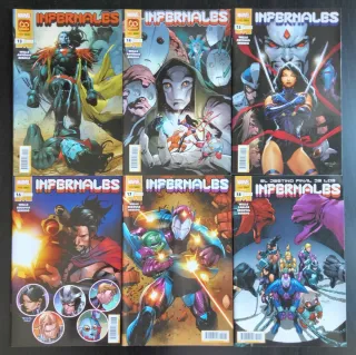 CÓMICS MARVEL. INFERNALES. COMPLETA.