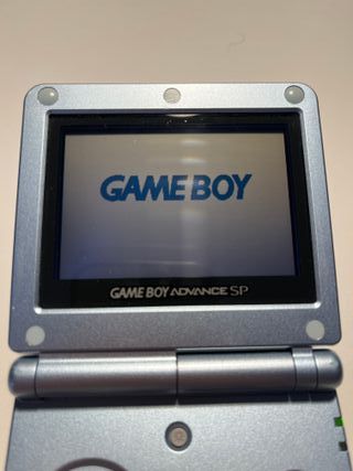 Nintendo Game Boy Advance SP Azul + Cargador