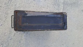 Cassetta militare in metallo piccola.