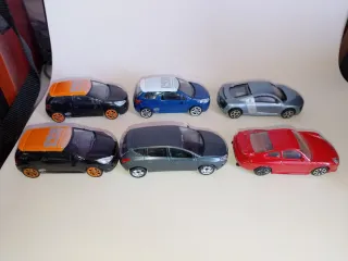 Lotto 6 Modellini Burago Mondomotors 1/43