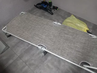 Hamaca  de Aluminio de terraza gris