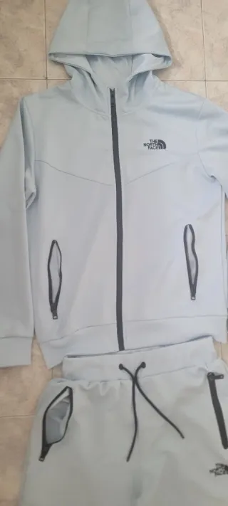 Chándal The North Face Azul y Gris