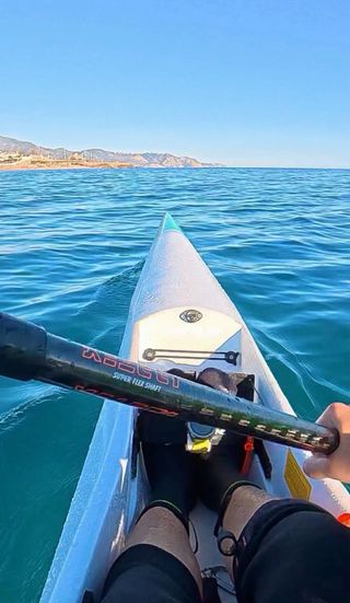 Surfski Nk Nitro 640 Carbon Comp Blanca/Verde
