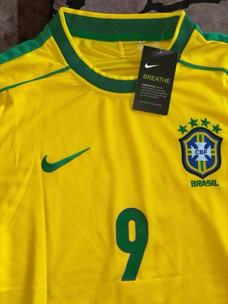 Camiseta Brasil Ronaldo Fenómeno Talla M