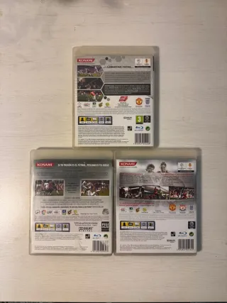 Lote 3 PES para Ps3