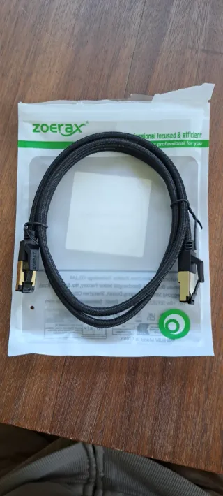 Cable Ethernet Cat 8 Zoerax 1m