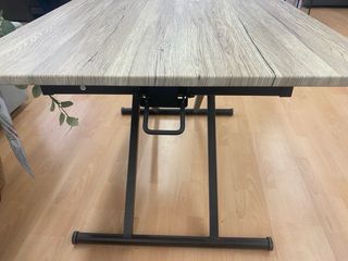 Mesa elevable roble